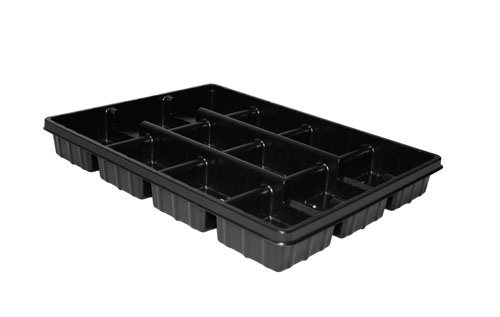 SPT 450 12 PF Tray Black 50/case - Carry Trays